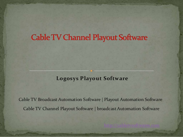 Channel Playout Software Crack Website